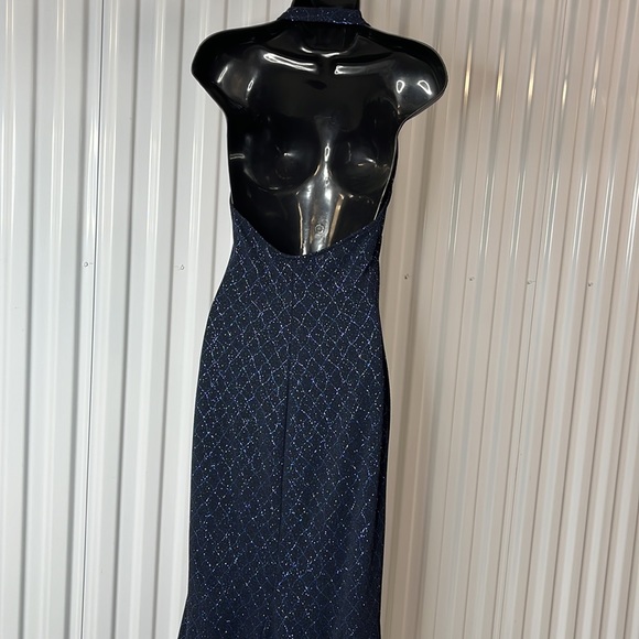 Jodi Kristopher Halter Evening Dress. Preowned - Picture 5 of 9